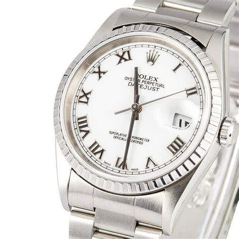 rolex datejust white dial 16220|rolex datejust 16220 review.